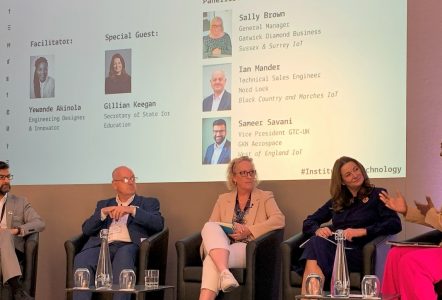 A panel of speakers at the Institutes of Technology Conference