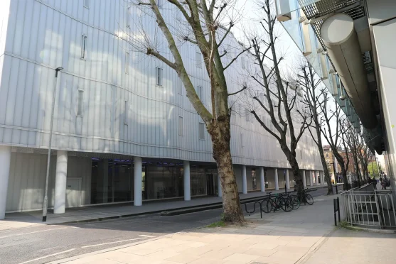 Photograph of the Sainsbury Wellcome Centre building exterior