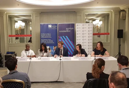 Panel debate at Institute for Government event