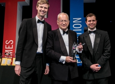 Lord Sainsbury receives Lord Dearing Lifetime Achievement Award