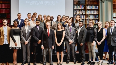 2016 Awards ceremony for Access to Science students at Burlington House